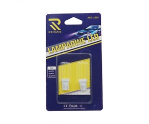 RCHANG ΛΑΜΠΑΚΙΑ ΜΗΧΑΝΗΣ LED ΨΥΧΡΟ ΦΩΣ 12V T10-4SMD W08667