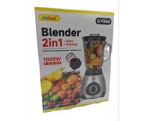BLENDER/GRINDER ANDOWL ΜΕ ΓΥΑΛΙΝΗ ΚΑΝΑΤΑ Q-FR60