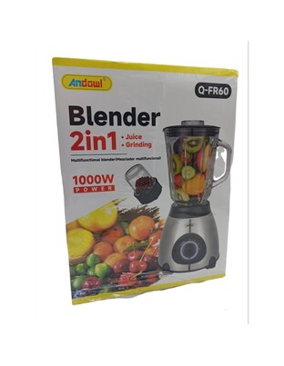 BLENDER/GRINDER ANDOWL ΜΕ ΓΥΑΛΙΝΗ ΚΑΝΑΤΑ Q-FR60