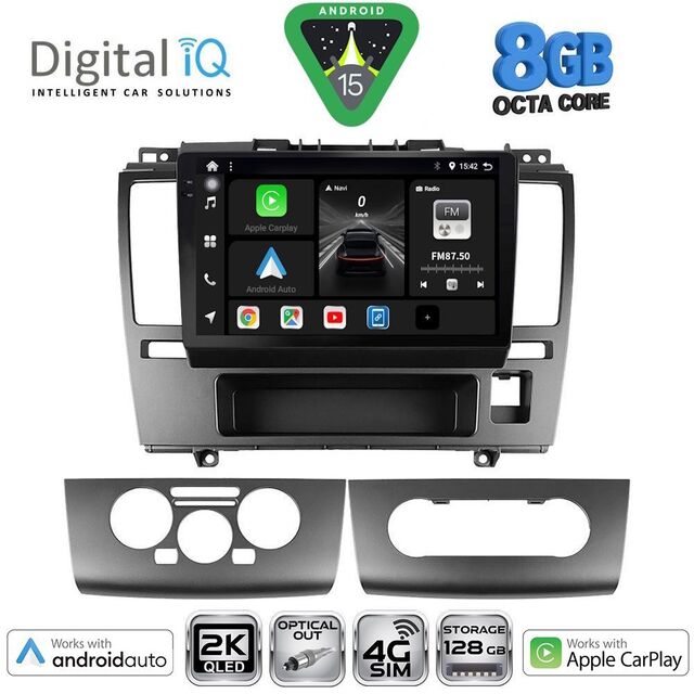 DIGITAL IQ BXK 20465A_CPAA (9inc) MULTIMEDIA TABLET for NISSAN TIDA mod. 2004-2013