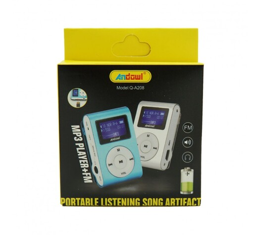 MP3 PLAYER + ΡΑΔΙΟ FM ANDOWL Q-A208