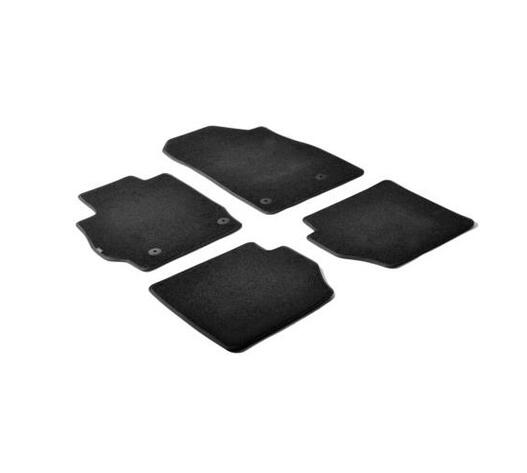 ΠΑΤΑΚΙΑ EXECUTIVE ΜΟΚΕΤΑ ΓΙΑ MAZDA 2 3D 10/2007-02/2015 / MAZDA 2 5D 10/2007-02/2015 ΣΕ ΜΑΥΡΟ ΧΡΩΜΑ ΜΕ ΚΟΥΜΠΩΜΑΤΑ LAMPA - 4 ΤΕΜ.