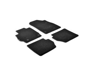 ΠΑΤΑΚΙΑ EXECUTIVE ΜΟΚΕΤΑ ΓΙΑ MAZDA 2 3D 10/2007-02/2015 / MAZDA 2 5D 10/2007-02/2015 ΣΕ ΜΑΥΡΟ ΧΡΩΜΑ ΜΕ ΚΟΥΜΠΩΜΑΤΑ LAMPA - 4 ΤΕΜ.