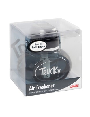 ΑΡΩΜΑΤΙΚΟ TRUCKY NEW CAR 150 ml (ΜΑΥΡΟ/ΑΥΤΟΚΟΛΛΗΤΗ ΒΑΣΗ)