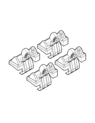 ΑΚΡΑ ΓΙΑ ΜΠΑΡΕΣ NORDRIVE ΓΙΑ AUDI A6 9/04-3/11 KIT