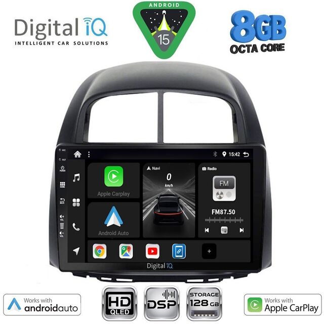 DIGITAL IQ BXF 18124_CPAA (10inc) MULTIMEDIA TABLET for DAIHATSU SIRION mod. 2006-2012