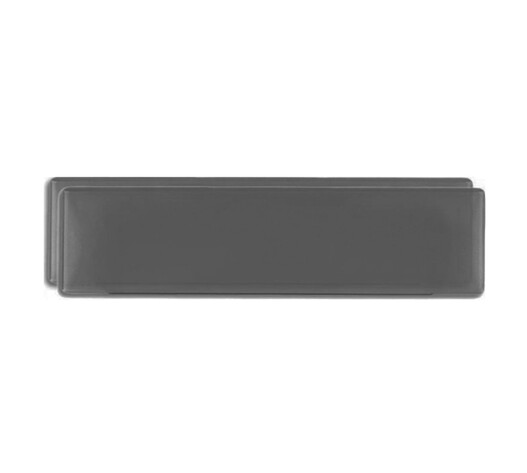 ΠΡΟΣΤΑΤΕΥΤΙΚΟ ΤΖΑΜΙ ΠΙΝΑΚΙΔΑΣ MEDIUM BLACK ΦΙΜΕ ΝΕΟΥ ΤΥΠΟΥ 52,7 Χ 12 cm (ΠΛΑΣΤΙΚΟ) - 2 ΤΕΜ.