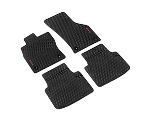 LAMPA - ΠΑΤΑΚΙΑ ΑΥΤΟΚΙΝΗΤΟΥ ΑΠΟ ΛΑΣΤΙΧΟ ΓΙΑ SEAT LEON 5D / SC / ST / X-PERIENCE 01/2013-05/2020 / GOLF 7+8 01/2020+ PILOT ECO GOMMA STYLE Β (ΜΕ ΚΟΥΜΠΩΜΑΤΑ) - 4 ΤΕΜ.