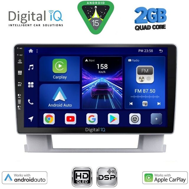 DIGITAL IQ BXC 3482_CPAA (9inc) MULTIMEDIA TABLET for OPEL ASTRA J mod.2010-2016