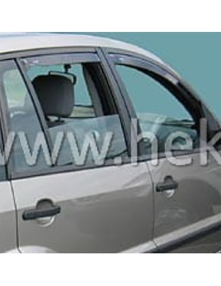 ΑΝΕΜΟΘΡΑΥΣΤΕΣ ΓΙΑ FORD FUSION 5D 2002-2012 ΖΕΥΓΑΡΙ ΑΠΟ ΕΥΚΑΜΠΤΟ ΦΙΜΕ ΠΛΑΣΤΙΚΟ HEKO - 2 ΤΕΜ.