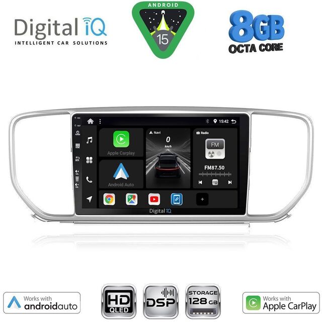 DIGITAL IQ BXF 18327_CPAA (9inc) MULTIMEDIA TABLET for KIA SPORTAGE mod. 2018-2021