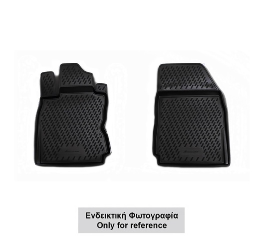 ΠΑΤΑΚΙΑ ΣΕ ΣΚΑΦΗ TPE ΛΑΣΤΙΧΟ ΓΙΑ BMW X5 2006-2013 ΜΟΝΟ ΜΠΡΟΣΤΑ (ΜΑΥΡΟ) - 2 ΤΕΜ.
