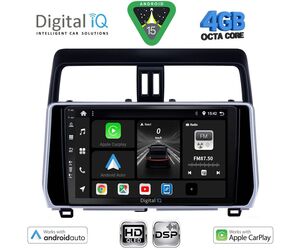 DIGITAL IQ BXF 16739_CPAA (10inc) MULTIMEDIA TABLET for TOYOTA LAND CRUISER - PRADO mod. 2019-2023