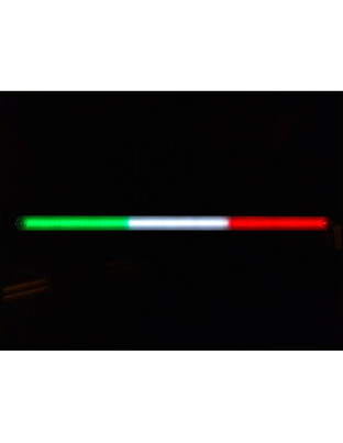 ΣΗΜΑΙΑ ΙΤΑΛΙΑΣ ΦΩΤΙΖΟΜΕΝΗ 67 SMD LED 60cm 24V ΜΕ ΒΕΝΤΟΥΖΕΣ & USB  ΜΕ ΚΑΛΩΔΙΟ 150cm NEON EFFECT LAMPA - 1 ΤΕΜ