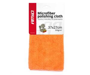 Amio - Πανάκι Γυαλίσματος Μικροΐνες (Microfiber) διάσταση 37x27cm για Επιβατικά Αυτοκίνητα - 1 τεμ. (01047/AM)
