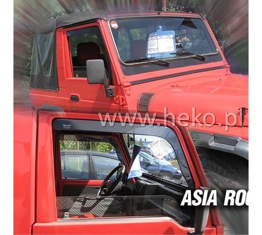 ΑΝΕΜΟΘΡΑΥΣΤΕΣ ΓΙΑ ASIA ROCSTA 2D 1999 ΖΕΥΓΑΡΙ ΑΠΟ ΕΥΚΑΜΠΤΟ ΦΙΜΕ ΠΛΑΣΤΙΚΟ HEKO - 2 ΤΕΜ.