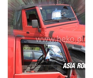 ΑΝΕΜΟΘΡΑΥΣΤΕΣ ΓΙΑ ASIA ROCSTA 2D 1999 ΖΕΥΓΑΡΙ ΑΠΟ ΕΥΚΑΜΠΤΟ ΦΙΜΕ ΠΛΑΣΤΙΚΟ HEKO - 2 ΤΕΜ.