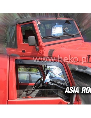 ΑΝΕΜΟΘΡΑΥΣΤΕΣ ΓΙΑ ASIA ROCSTA 2D 1999 ΖΕΥΓΑΡΙ ΑΠΟ ΕΥΚΑΜΠΤΟ ΦΙΜΕ ΠΛΑΣΤΙΚΟ HEKO - 2 ΤΕΜ.