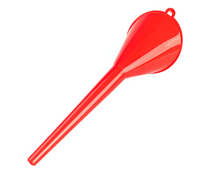 Amio - ΧΩΝΙ ΜΕ ΜΑΚΡΥ ΣΤΟΜΙΟ 29cm ΠΛΑΣΤΙΚΟ KOKKINO SLIM - 1 ΤΕΜ. (03148/AM)