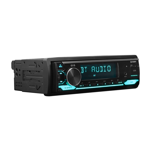 MAD M130-BTN Gas Audio Head Unit 1-DIN 2V 6 Preouts Αποσπώμενη πρόσοψη
