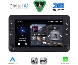 DIGITAL IQ BLF 359_CPA (7" DECK) MULTIMEDIA SYSTEM for ALFA ROMEO 159 – SPIDER – BRERA mod. 2004-2012