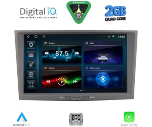 DIGITAL IQ BLD 218GR_CPA (8" DECK) MULTIMEDIA SYSTEM for OPEL ALL mod. 2003-2014 (GREY)
