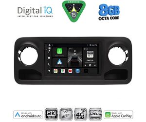 DIGITAL IQ BXK 20424_CPAA (10inc) MULTIMEDIA TABLET for MERCEDES SPRINTER mod. 2018-2026