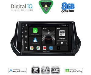 DIGITAL IQ BXF 18509_CPAA (9inc) MULTIMEDIA TABLET for PEUGEOT 208 – 2008 mod. 2021-2026