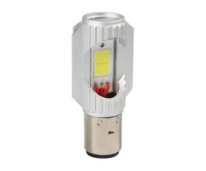 S2 9-32V 35/35W BA20d 2SMDx12chips 680lm (ΔΙΠΛΗΣ ΠΟΛΙΚΟΤΗΤΑΣ- CAN-BUS) MEGA LED 1ΤΕΜ. ΚΟΥΤΙ