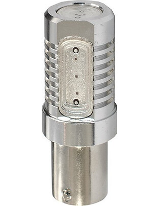 P21W 12V BA15s LED 4xHP 1,5W PREMIUM LG ΚΟΚΚΙΝΟ (ΜΟΝΟΠΟΛΙΚΟ) BLISTER 1 ΤΕΜ.