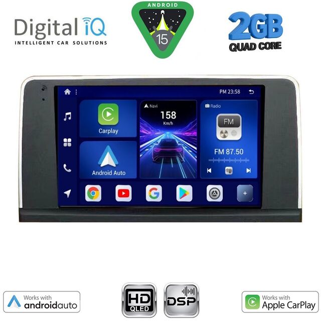 DIGITAL IQ BXC 3061_CPAA (9inc) (CIC) MULTIMEDIA TABLET for BMW X5 (E70) – X6 (E71) mod. 2007-2013
