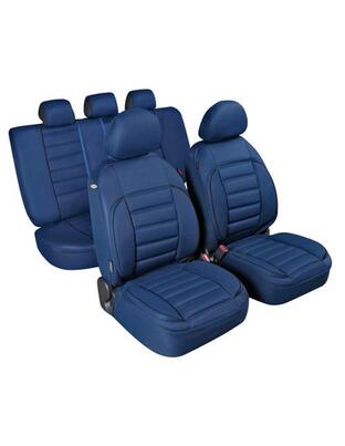 Καλύμματα Καθισμάτων DE-LUXE SPORT EDITION Υφασμα JACQUARD Σετ 4τεμ. Μπλε
