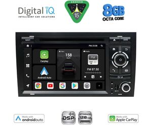 DIGITAL IQ BXF 750_CPAA (7'' DVD) MULTIMEDIA SYSTEM for AUDI A4 mod. 2002-2008