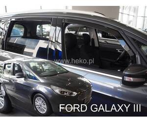 ΑΝΕΜΟΘΡΑΥΣΤΕΣ ΓΙΑ FORD GALAXY 5D 2015+ ΣΕΤ ΑΥΤΟΚΙΝΗΤΟΥ ΑΠΟ ΕΥΚΑΜΠΤΟ ΦΙΜΕ ΠΛΑΣΤΙΚΟ HEKO - 4 ΤΕΜ.