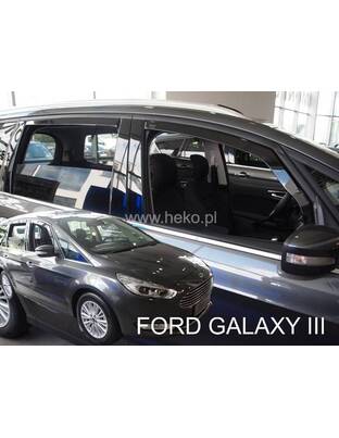 ΑΝΕΜΟΘΡΑΥΣΤΕΣ ΓΙΑ FORD GALAXY 5D 2015+ ΣΕΤ ΑΥΤΟΚΙΝΗΤΟΥ ΑΠΟ ΕΥΚΑΜΠΤΟ ΦΙΜΕ ΠΛΑΣΤΙΚΟ HEKO - 4 ΤΕΜ.