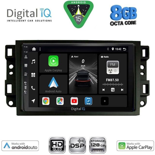 DIGITAL IQ BXF 18070_CPAA (10inc) MULTIMEDIA TABLET for CHEVROLET ALL mod. 2004-2011