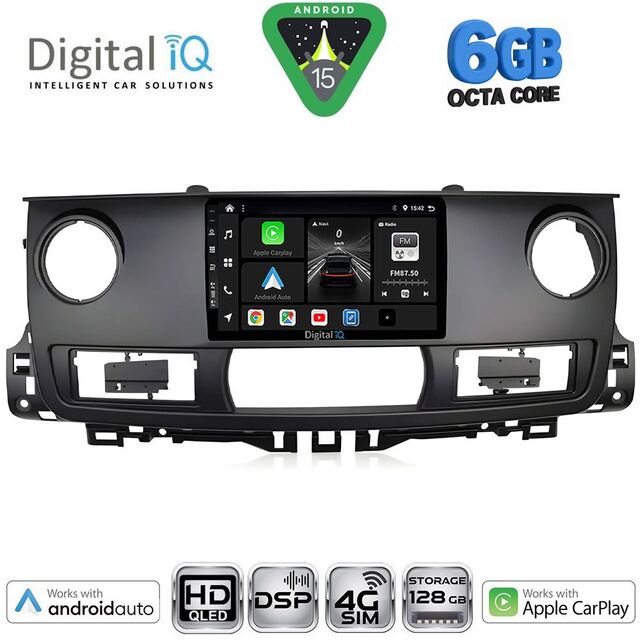 DIGITAL IQ BXF 17554_CPAA (10inc) MULTIMEDIA TABLET for RENAULT MASTER mod. 2003-2010