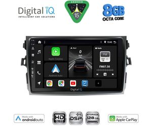 DIGITAL IQ BXF 7713_CPAA (9inc) MULTIMEDIA TABLET for TOYOTA COROLLA 4D mod. 2006-2012