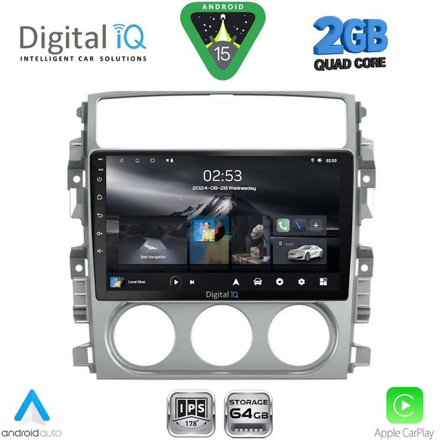 DIGITAL IQ RSD 1681_CPA (9inc) MULTIMEDIA TABLET for SUZUKI LIANA mod. 2001-2007