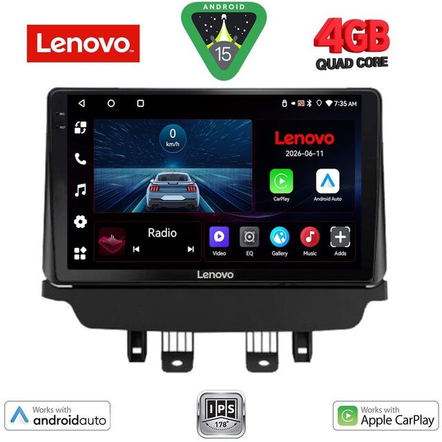 LENOVO LVE 8362_CPAA (9inc) MULTIMEDIA TABLET for MAZDA 2 mod. 2014-2023
