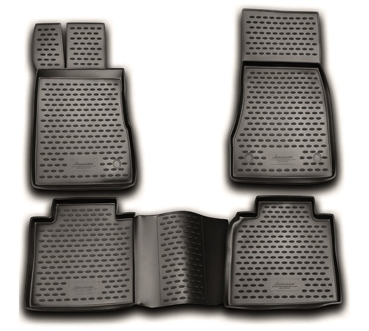 ΠΑΤΑΚΙΑ ΣΕ ΣΚΑΦΗ TPE ΛΑΣΤΙΧΟ ΓΙΑ MERCEDES S CLASS W220 10/1998-08/2005  ΣΕ ΑΝΘΡΑΚΙ ΣΚΟΥΡΟ ΓΚΡΙ ΧΡΩΜΑ NOVLINE - 4 ΤΕΜ.