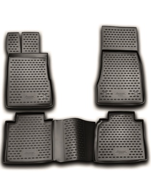 ΠΑΤΑΚΙΑ ΣΕ ΣΚΑΦΗ TPE ΛΑΣΤΙΧΟ ΓΙΑ MERCEDES S CLASS W220 10/1998-08/2005  ΣΕ ΑΝΘΡΑΚΙ ΣΚΟΥΡΟ ΓΚΡΙ ΧΡΩΜΑ NOVLINE - 4 ΤΕΜ.