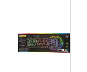 ΕΝΣΥΡΜΑΤΟ RGB ΠΛΗΚΤΡΟΛΟΓΙΟ ANDOWL Q801-RGB