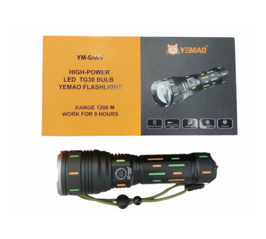 ΕΠΑΝΑΦΟΡΤΙΖΟΜΕΝΟΣ ΦΑΚΟΣ ΧΕΙΡΟΣ SUPER BRIGHT YM-G66Y