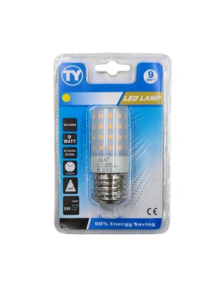 LED ΛΑΜΠΑ 9W ΚΙΤΡΙΝΟ ΦΩΣ 3000K RH-06042