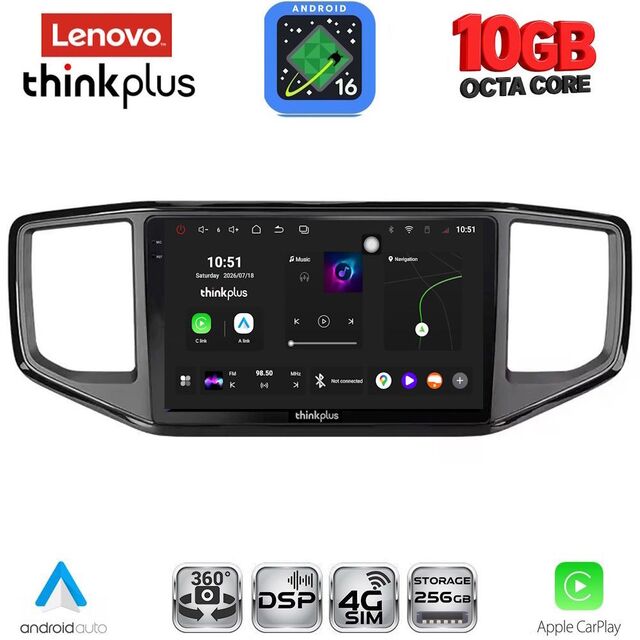 LENOVO LTM 11754_CPA (9inc) MULTIMEDIA TABLET for VW AMAROK mod. 2017-2022