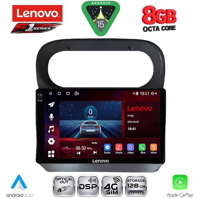 LENOVO SSR 10559_CPA (9inc) MULTIMEDIA TABLET for RENAULT TWINGO mod. 2007-2014
