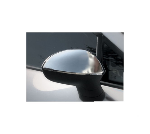 ΚΑΠΑΚΙΑ ΚΑΘΡΕΠΤΩΝ ΓΙΑ SEAT IBIZA / LEON / EXEO 5D 2009+ ΧΡΩΜΙΟΥ 2 ΤΕΜ. ΜΕΤΑΛΛΙΚΑ
