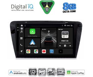 DIGITAL IQ BXK 20597_CPAA (10inc) MULTIMEDIA TABLET for SKODA OCTAVIA 7 mod. 2013-2021