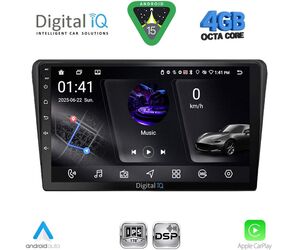 DIGITAL IQ RSG 6704BL_CPA (9inc) MULTIMEDIA TABLET for TOYOTA AVENSIS (T25) mod. 2003-2009 (BLACK)